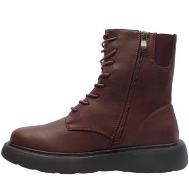 HEAVENLY FEET FERN BOOT - BURGUNDY